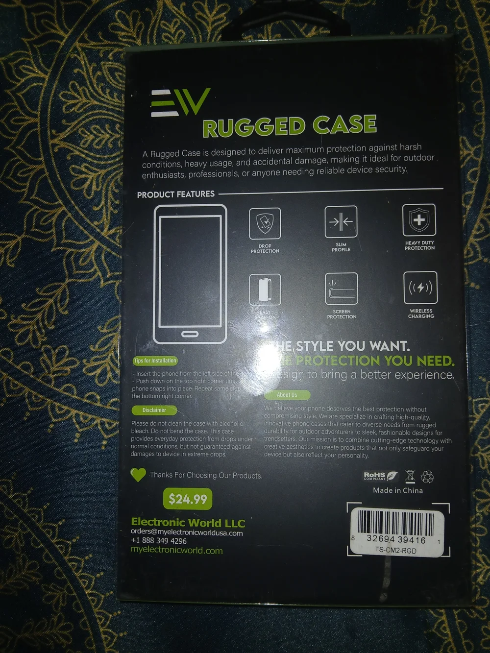 Magic 2 Rugged Phone Case - Metallic Gold